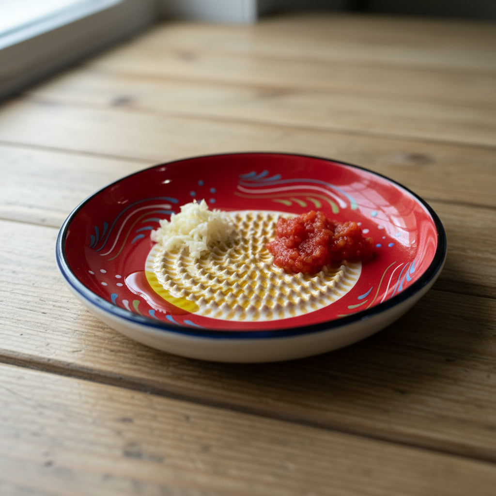 The Spanish Red Garlic Grater