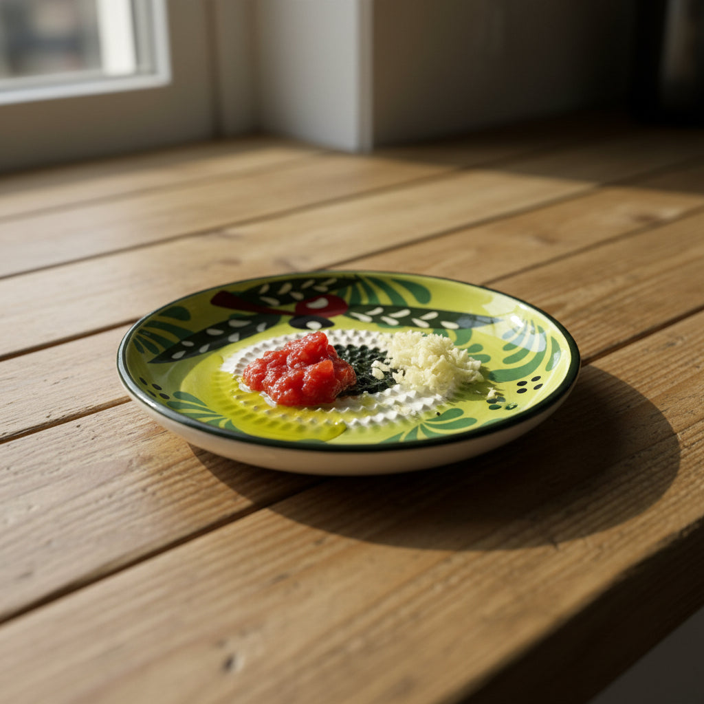 The Green Olive Garlic Grater
