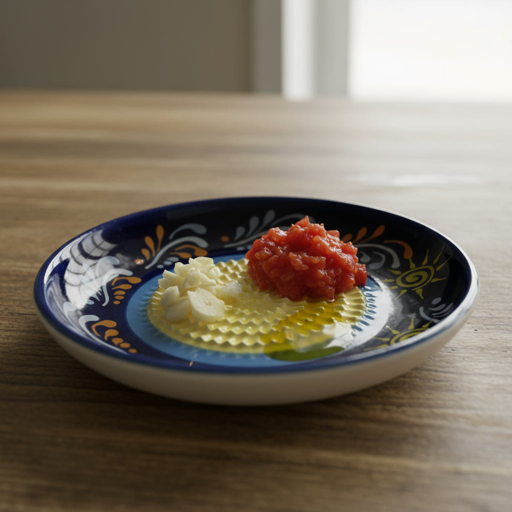 The Sunny Navy Garlic Grater