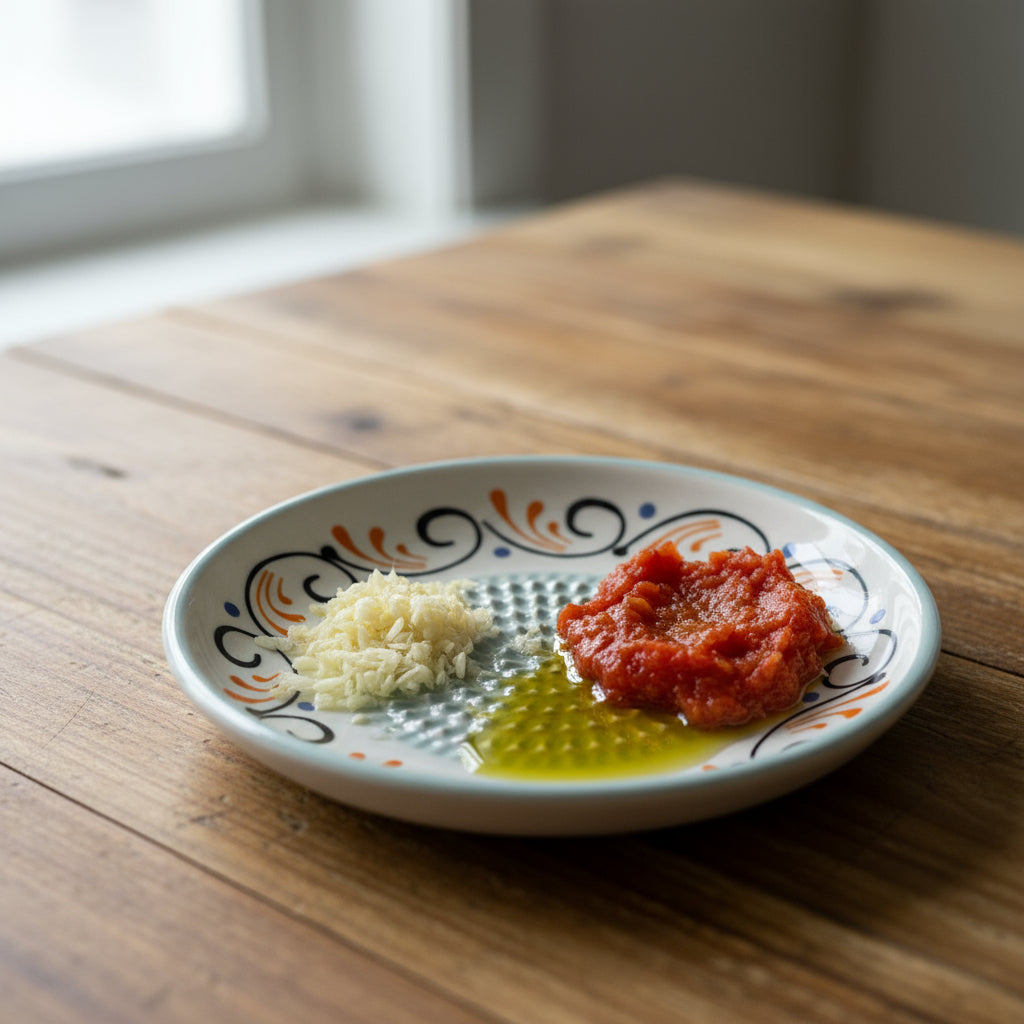 The Spanish White Garlic Grater