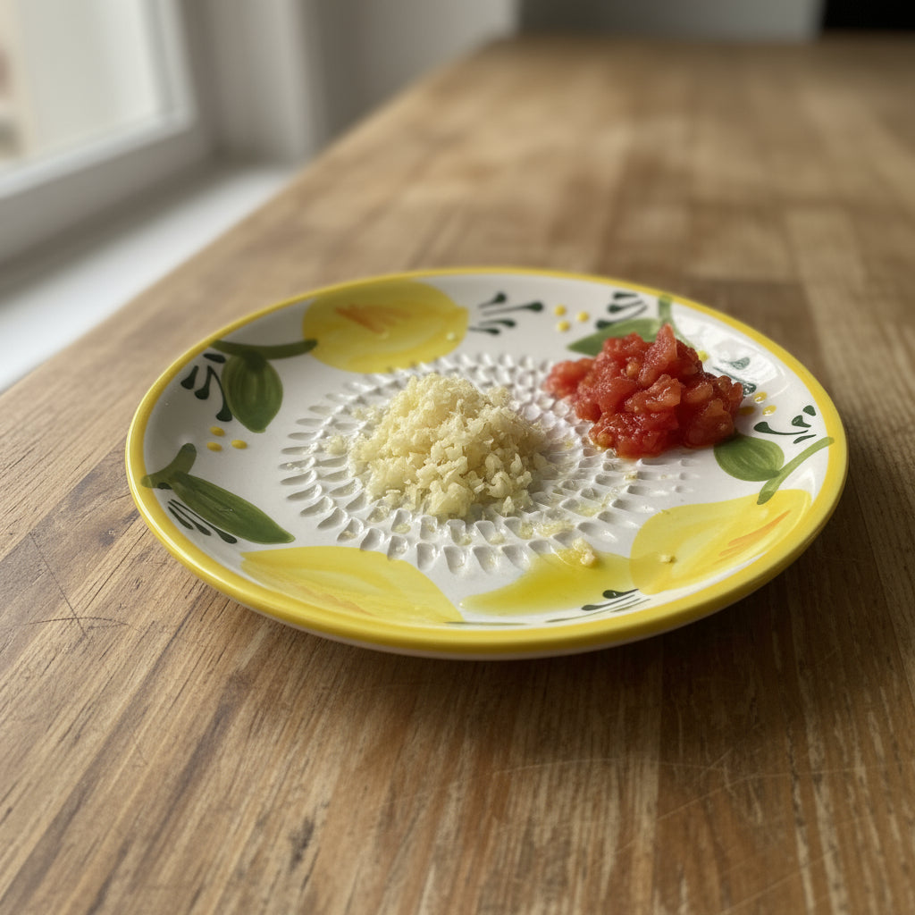 The Rustic Lemon Garlic Grater