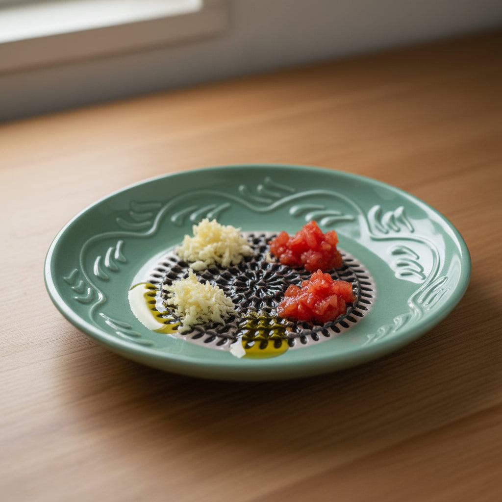 The Turquoise B Garlic Grater
