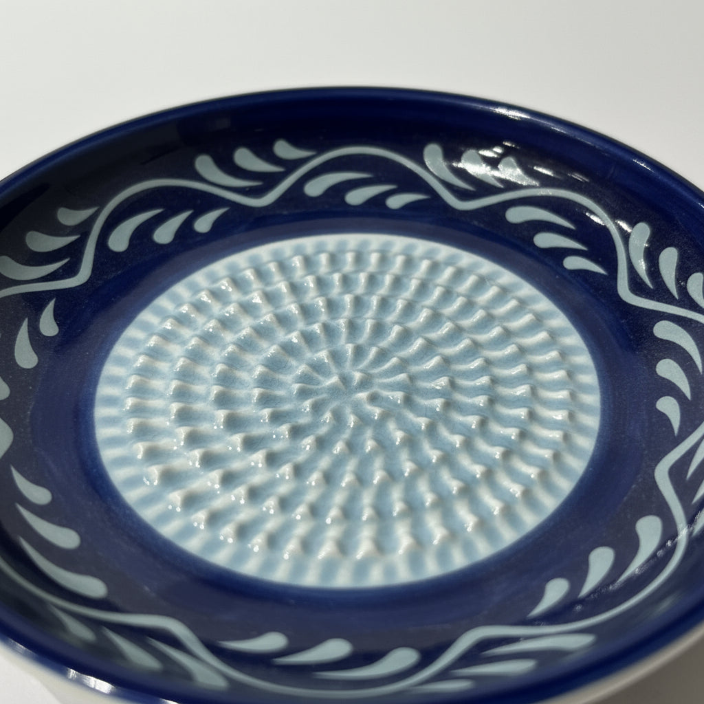 The Navy Blue Garlic Grater